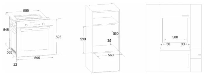 Духовка SIMFER B6EW16011 заказать