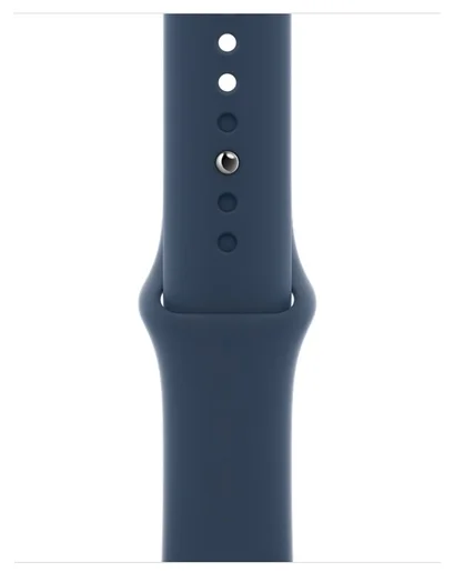 Фотография Смарт-часы Apple Watch Series 7 GPS 45mm blue sport band MKN83