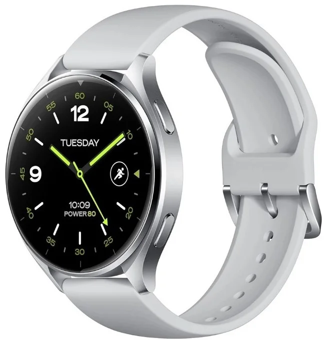 Смарт-часы XIAOMI Watch 2 Silver Case-Gray TPU Strap (M2320W1)