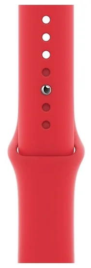 Фотография Смарт-часы APPLE Watch Series 6 44mm Red Case/Red Sport Band A2292 (M00M3LL)