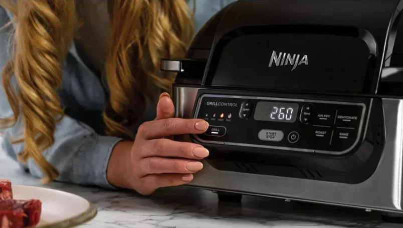 Купить Гриль NINJA AG301 Black-Silver