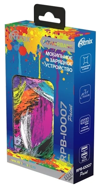 Фото Power Bank RITMIX RPB-10007 Paint