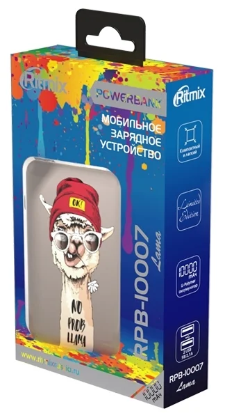 Фото Power Bank RITMIX RPB-10007 Lama