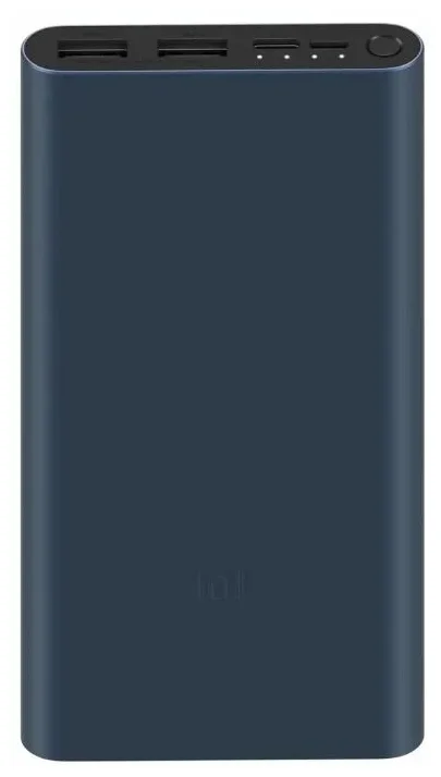 Фото Power Bank XIAOMI 3 10000 mAh Black (VXN4274GL)