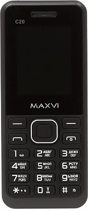 Фото Мобильный телефон MAXVI C20 Black