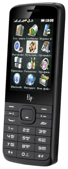 Фото Мобильный телефон FLY TS113 Black