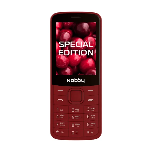 Мобильный телефон NOBBY 220 Cherry