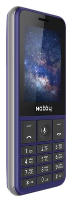 Фото Мобильный телефон NOBBY 240 LTE Blue-Grey