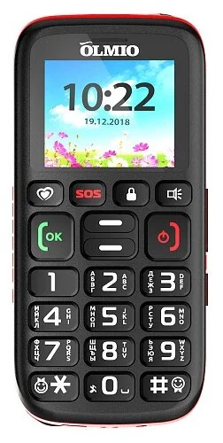 Фото Мобильный телефон OLMIO C17 Black
