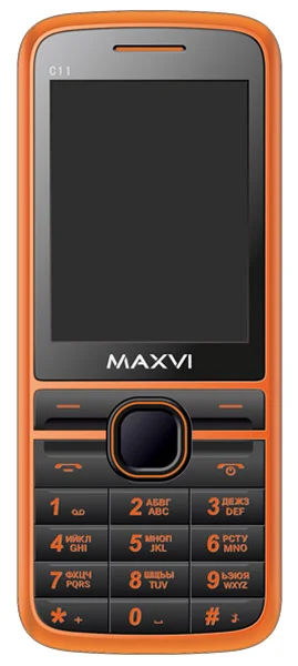 Мобильный телефон MAXVI C11 Orange