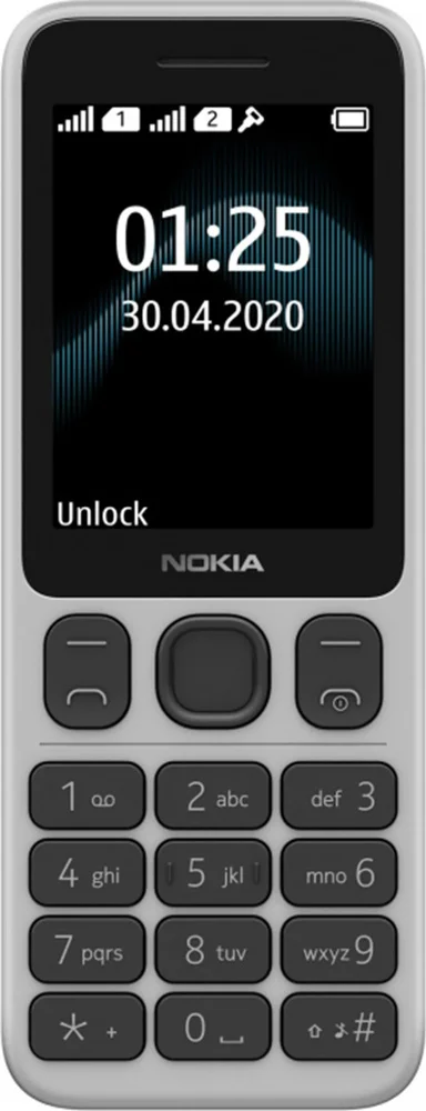 Фото Мобильный телефон NOKIA 125 DS TA-1253 White (16GMNW01A01)