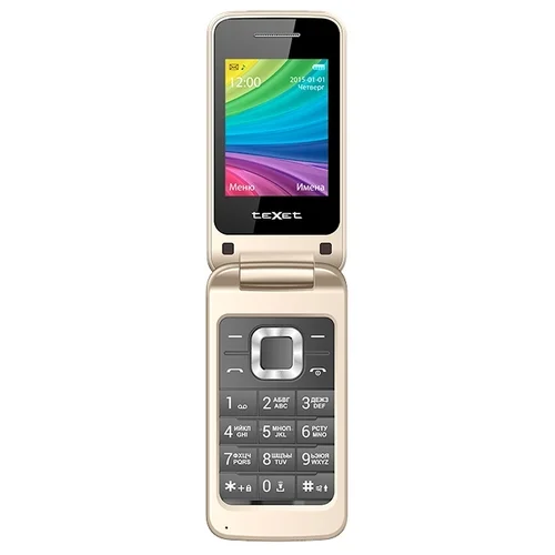 Мобильный телефон TEXET TM-204 beige