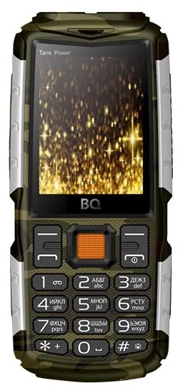 Мобильный телефон BQ BQ-2430 Tank Power Camouflage Silver
