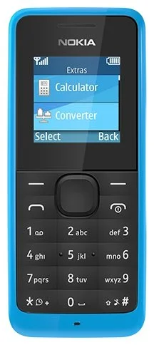 Мобильный телефон NOKIA 105 DS Cyan