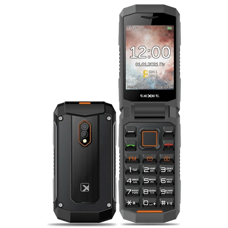 Мобильный телефон TEXET TM-D411 Black