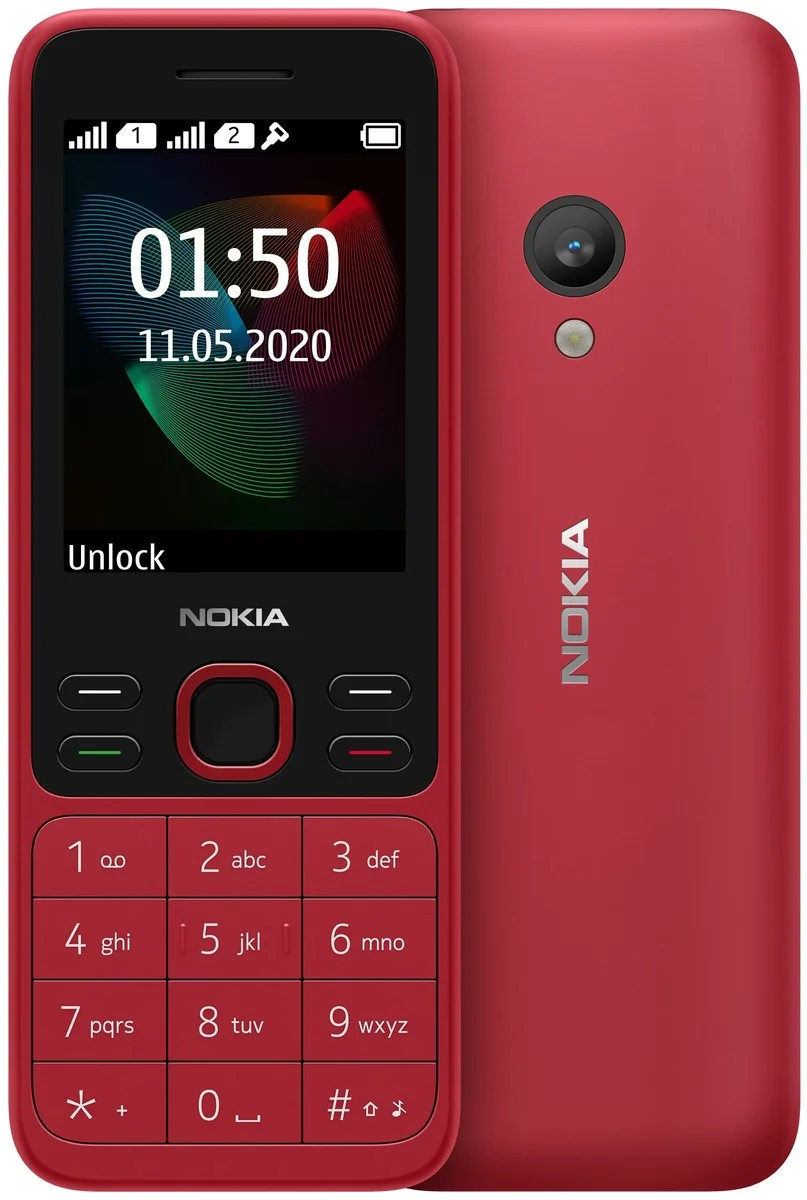Мобильный телефон NOKIA 150 DS TA-1235 RED (16GMNR01A02)