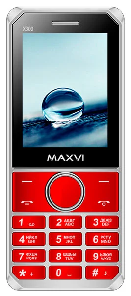 Мобильный телефон MAXVI X300 Red