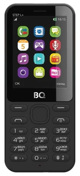 Мобильный телефон BQ 2431 Step L+ Black