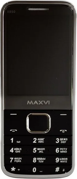 Мобильный телефон MAXVI X850 Black