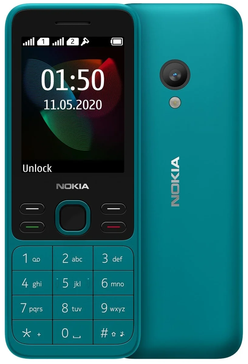 Мобильный телефон NOKIA 150 DS TA-1235 CYAN (16GMNE01A04) - купить недорого  в Алматы, Астане, Караганде, Казахстане, цены в интернет-магазине | 1.kz