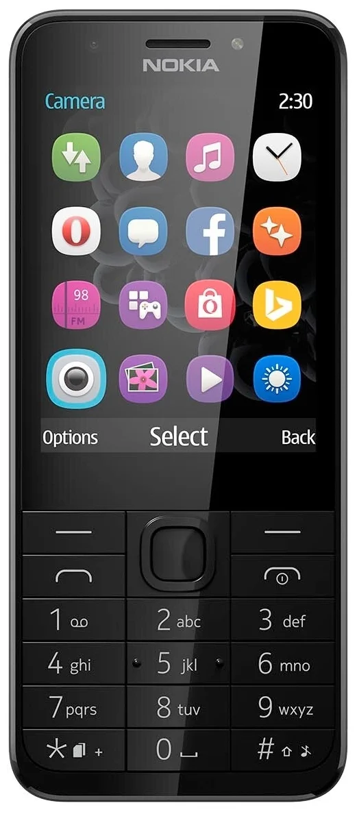Фото Мобильный телефон NOKIA 230 DS RM-1172 Dark_Silver (A00026971)