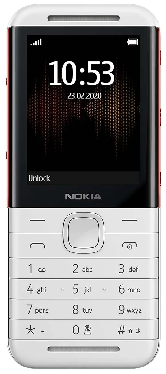 Фото Мобильный телефон NOKIA 5310 DSP TA-1212 WHT/RED (16PISX01B06)