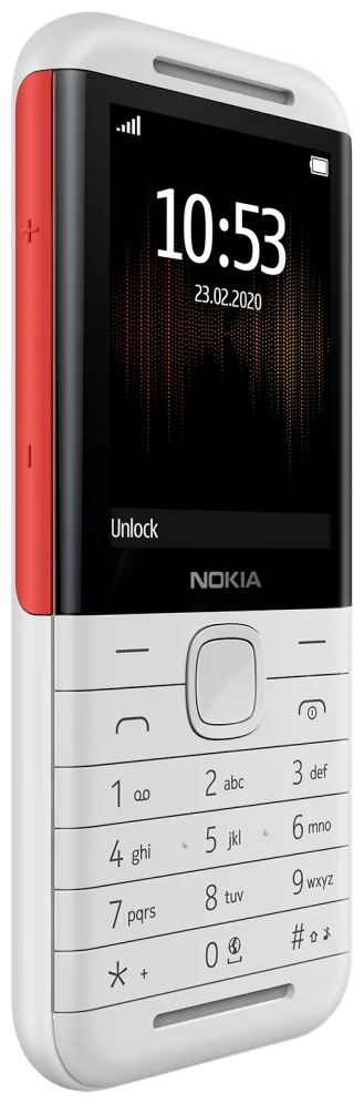Фотография Мобильный телефон NOKIA 5310 DSP TA-1212 WHT/RED (16PISX01B06)
