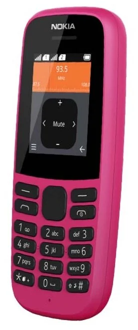 Фотография Мобильный телефон NOKIA 105 DS Pink
