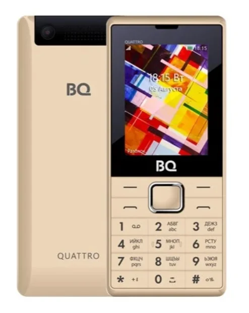 Мобильный телефон BQ BQ-2412 Quattro Gold