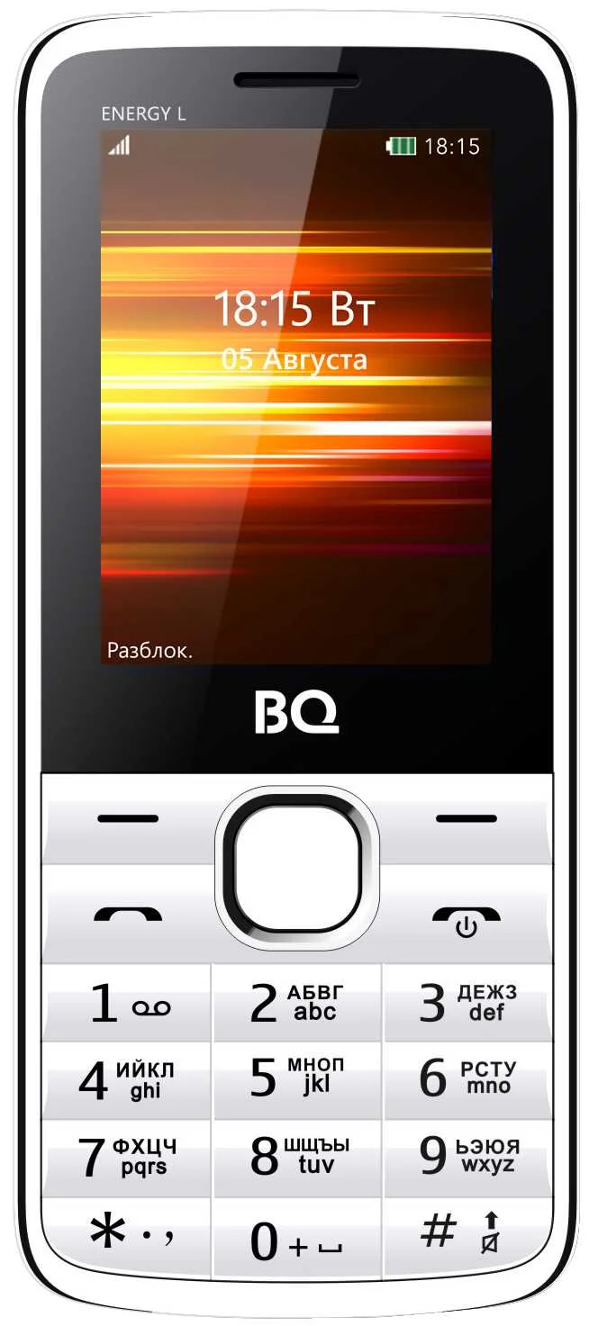 Мобильный телефон BQ BQ-2426 Energy L White