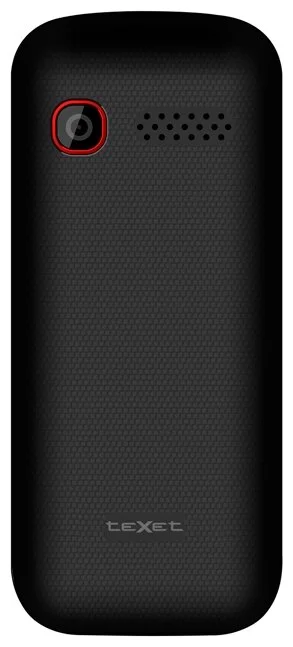 Фото Мобильный телефон TEXET TM-208 black red