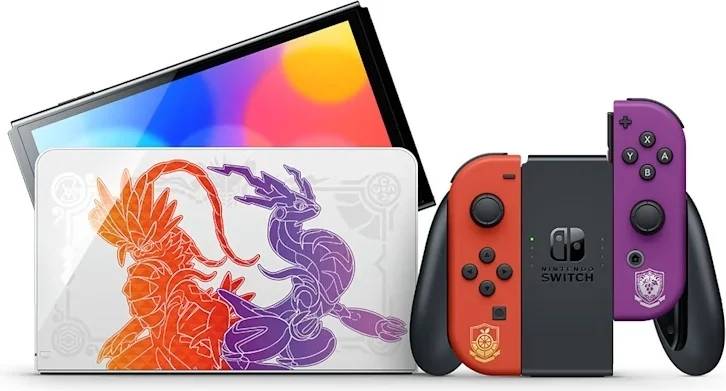 Игровая приставка NINTENDO Switch OLED Pokemon
