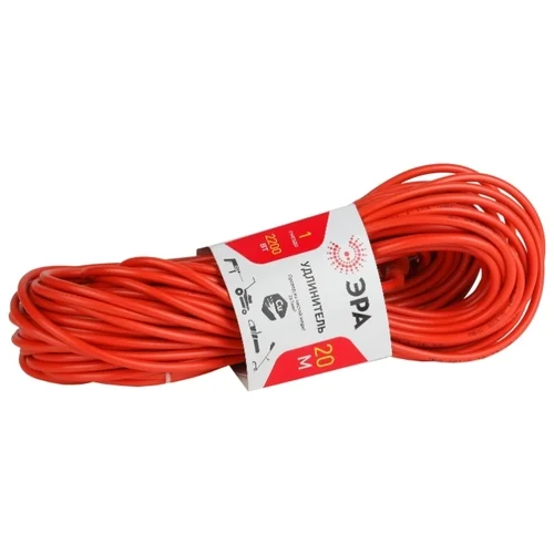 Фото Сетевой фильтр ЭРА UP-1-2x1.0-20m