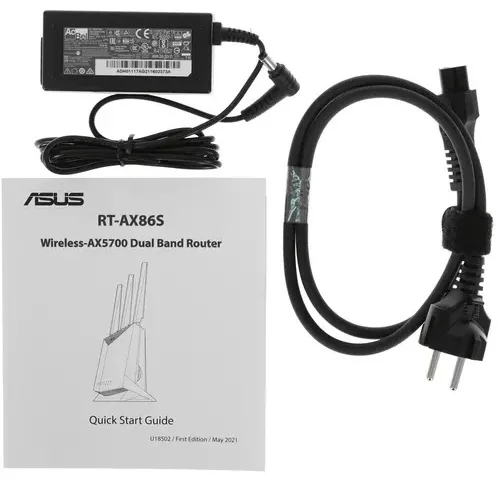 Картинка Маршрутизатор ASUS RT-AX86S (90IG05F0-MO3A00 )