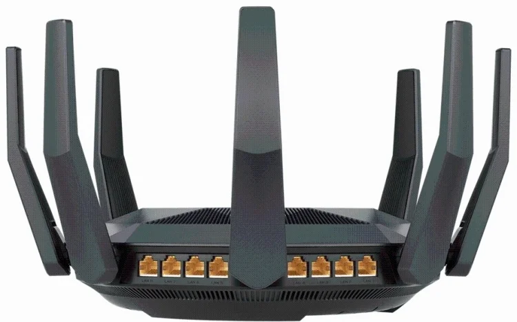 Картинка Маршрутизатор ASUS RT-AX89X (90IG04J1-BM3010)