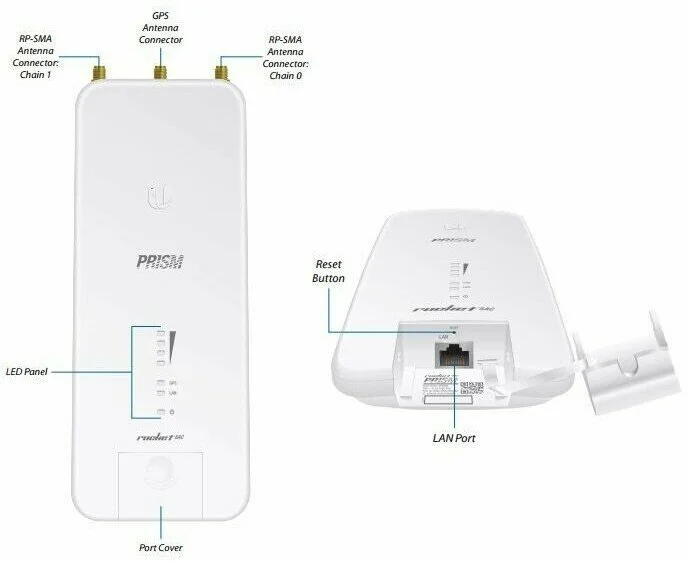 Цена Точка доступа UBIQUITI Rocket Prism 5AC GEN2