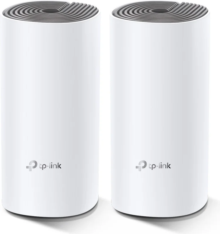 Маршрутизатор TP-LINK Deco E4 (2-pack) Mesh WiFi 5 (1200M) 2 x 10/100M