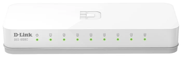 Коммутатор D-LINK DES-1008C/A1B