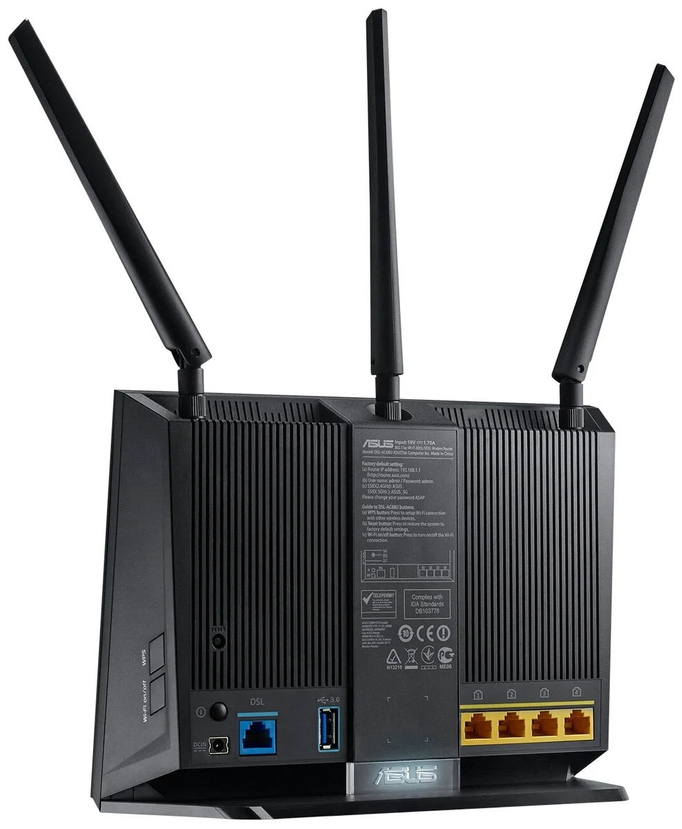 Фото Маршрутизатор ASUS DSL-AC68U