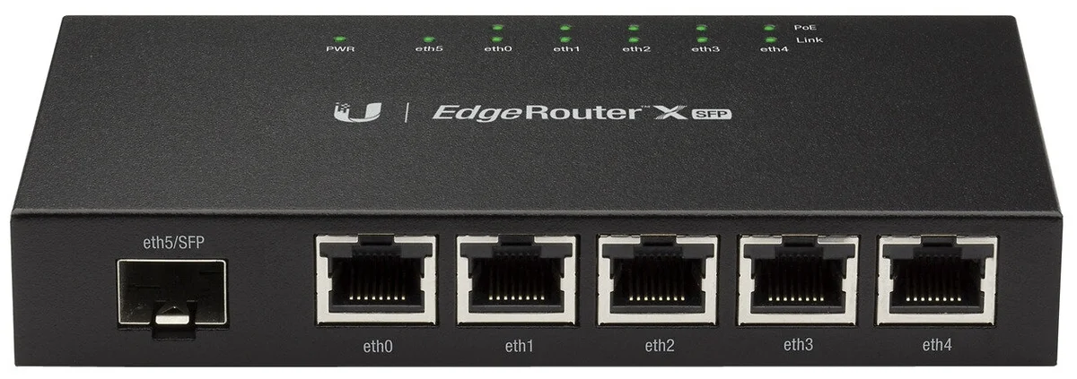 Маршрутизатор UBIQUITI ER-X-SFP(EU) EdgeRouter X