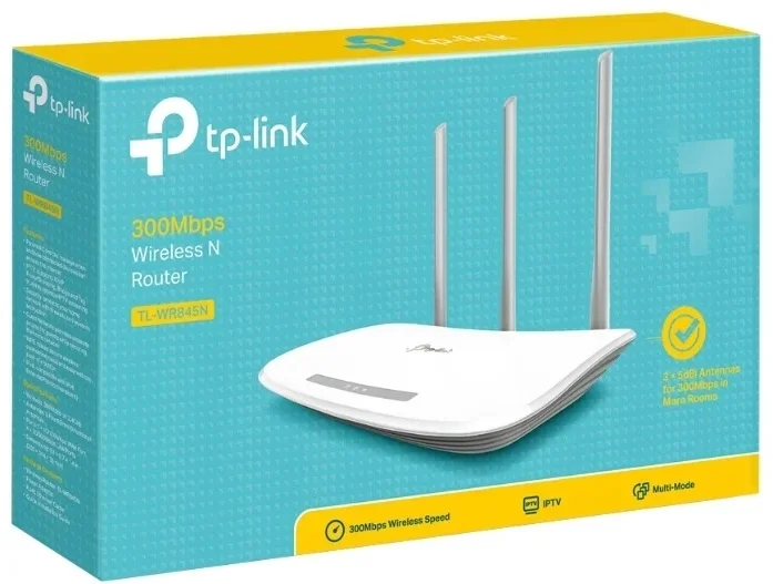 Фотография Маршрутизатор TP-LINK TL-WR845N