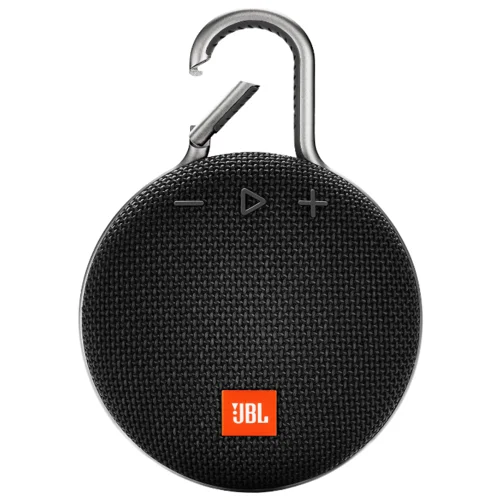 Фото Портативная акустика JBL Clip 3 Black (JBLCLIP3BLK)