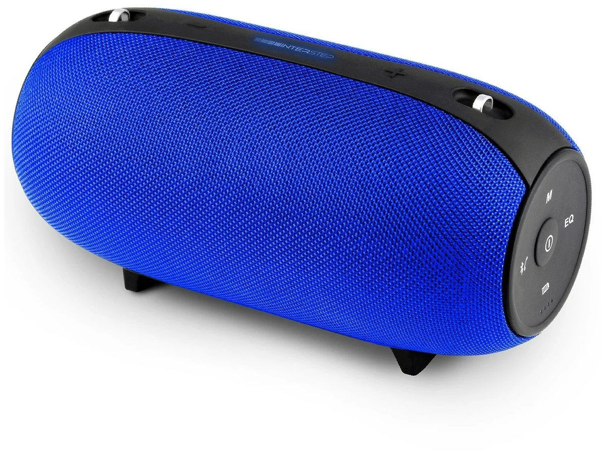 Фотография Портативная акустика INTERSTEP SBS-380 blue (IS-LS-SBS380RBL-000B201)
