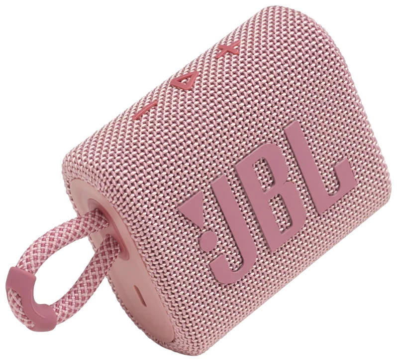 Картинка Портативная акустика JBL Go 3 (JBLGO3PINK)