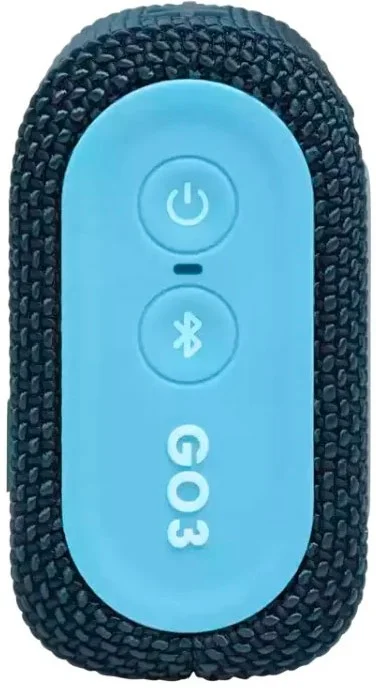 Картинка Портативная акустика JBL Go 3 (JBLGO3BLUP)