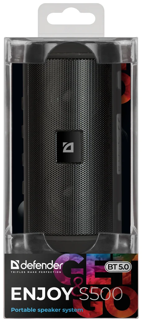 Портативная акустика DEFENDER Enjoy S500 Bluetooth Black Казахстан