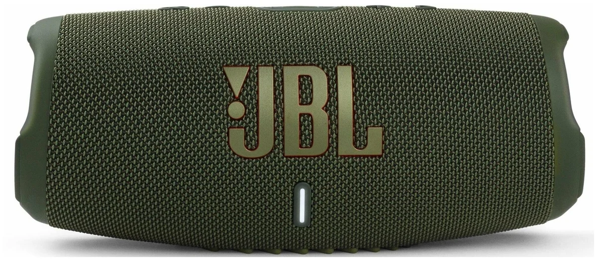 Фото Портативная акустика JBL Charge 5 Green (JBLCHARGE5GRN)