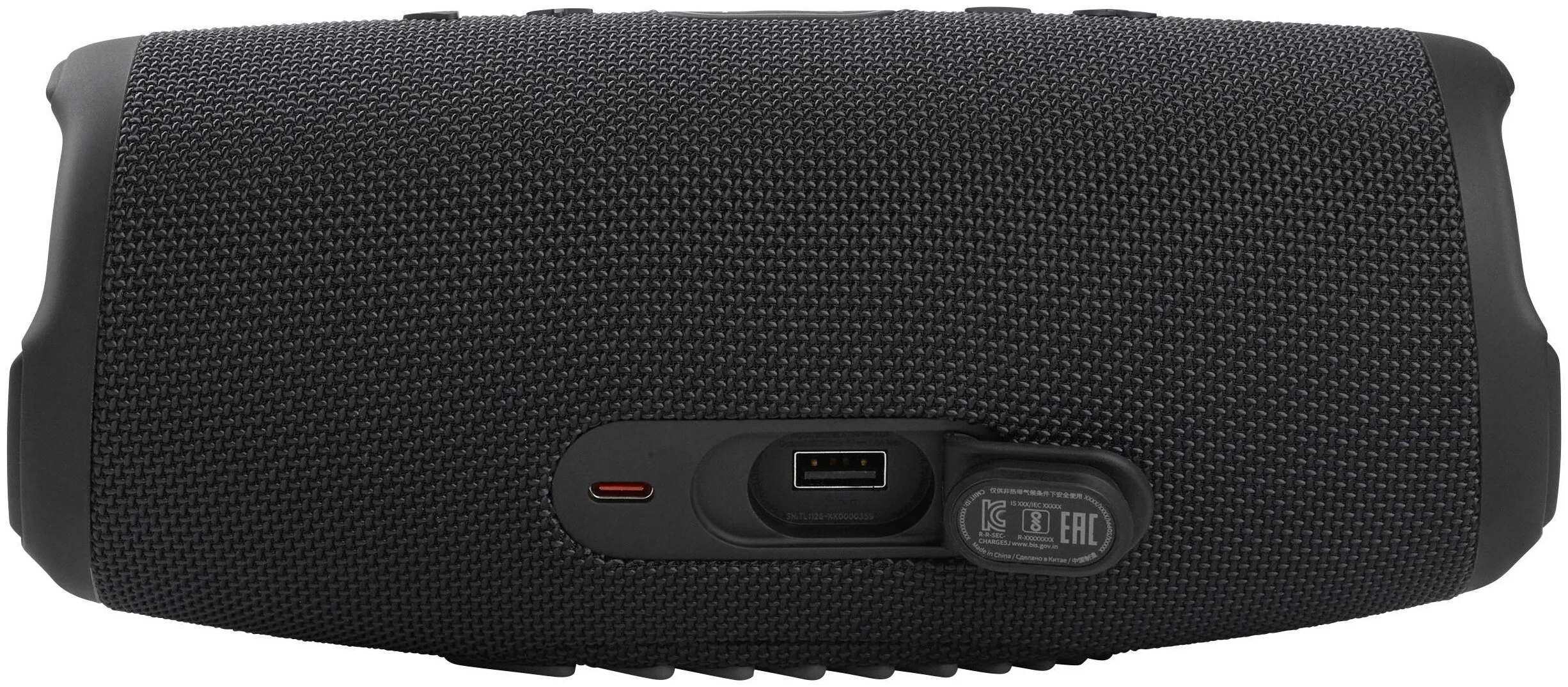 Картинка Портативная акустика JBL Charge 5 Black (JBLCHARGE5BLK)