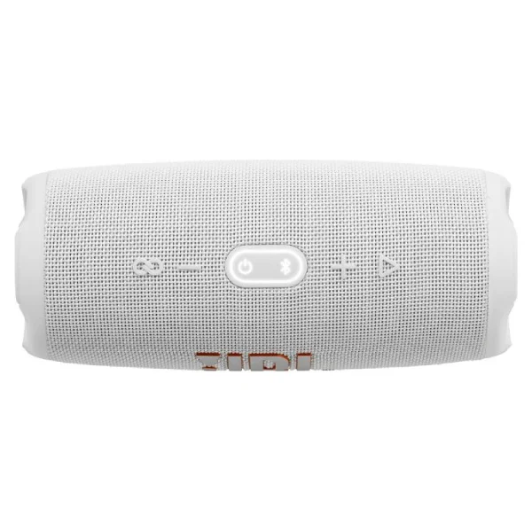 Фотография Портативная акустика JBL Charge 5 White (JBLCHARGE5WHT)