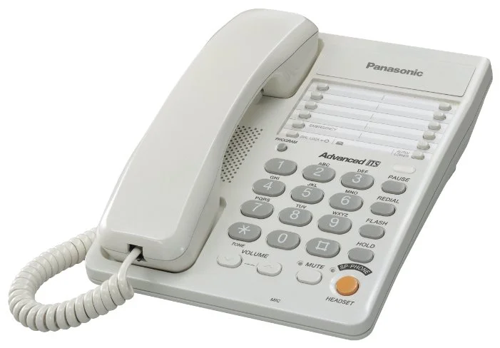 Фото Проводной телефон PANASONIC KX-TS2363 RUW